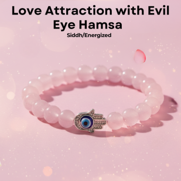 Love Attraction With Evil Eye Hamsa  